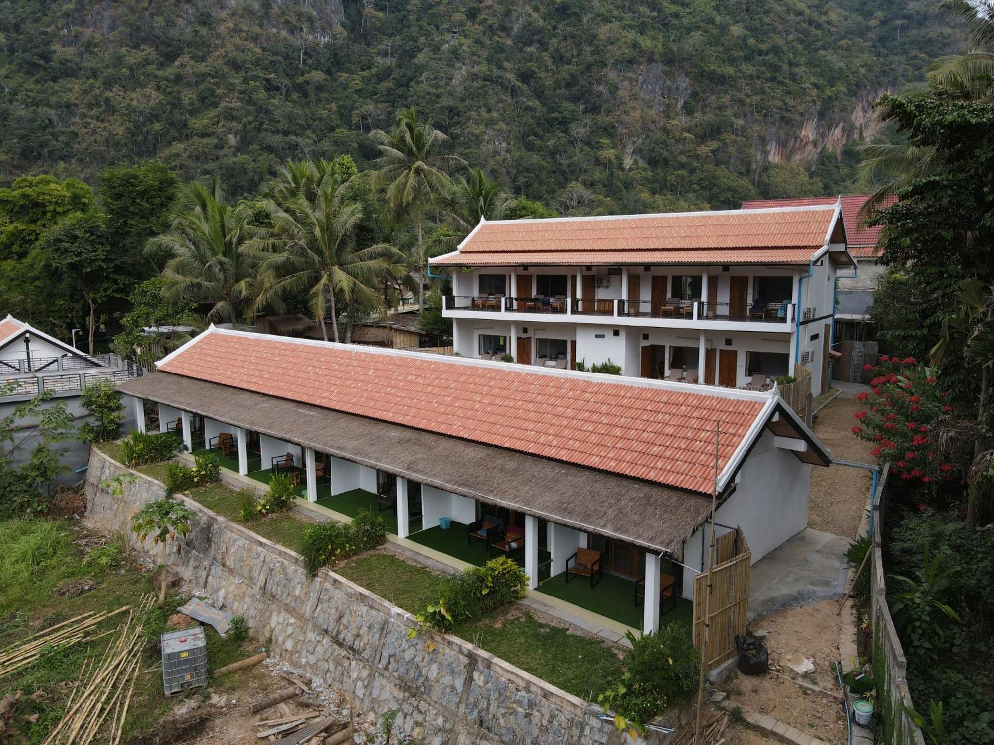 Amanda Nongkhiaw Hotel Bagian luar foto